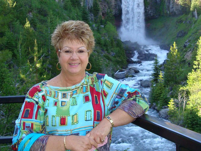 Marilyn Tomlin, Tumalo Falls, Bend, Oregon