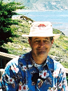 Ted Pack in Hawaiian shirt